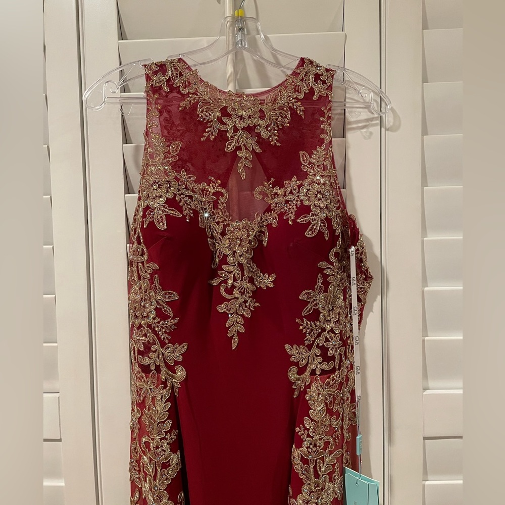 High Neck Mermaid Dress - Size L - GLS Apparel